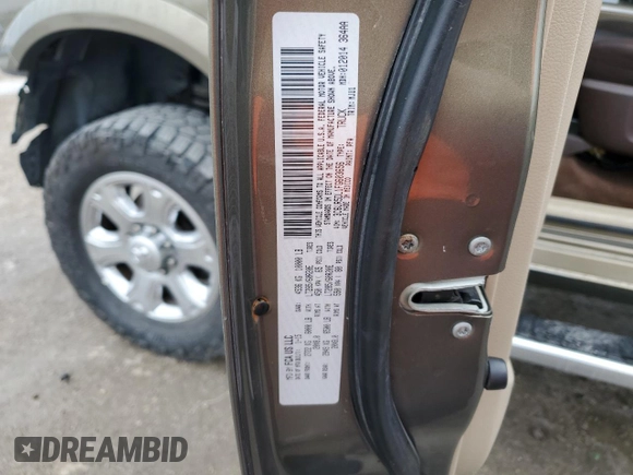 2015 Ram 2500 Outdoorsman with VIN 3C6UR5DL1FG603656, listed as a Copart auction lot 42320325 with 185,850 mi miles and Salvage Title. Bid and sale history available at carsss.com. Image 12.