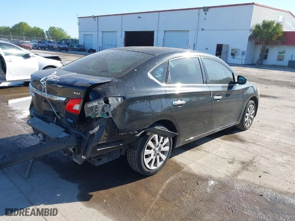 2014 Nissan Sentra SV with VIN 3N1AB7AP9EY200183, listed as a IAAI auction lot 41795406 with 167,111 mi miles. Bid and sale history available at carsss.com. Image 4.