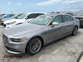 2021 Genesis G90 Ultimate with VIN KMTF54PH2MU086314, listed as a Copart auction lot 74232594 with Not Provided miles and Non Repairable. Bid and sale history available at DreamBid. Image 1.