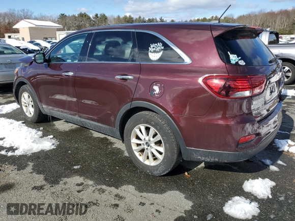 2019 Kia Sorento LX with VIN 5XYPGDA34KG545884, listed as a Copart auction lot 44415245 with 200,866 mi miles and Salvage Title. Bid and sale history available at carsss.com. Image 2.