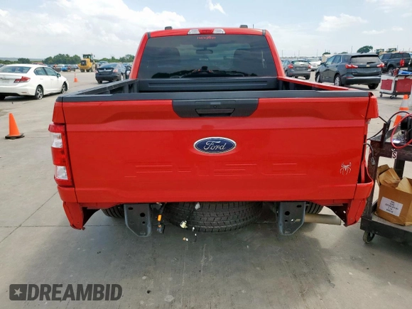 2021 Ford F-150 XL with VIN 1FTMF1CB1MKE96164, listed as a Copart auction lot 59530755 with Not provided miles and Salvage title. Bid and sale history available at DreamBid. Image 6.