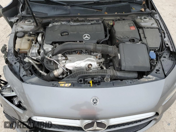 2022 Mercedes-Benz A 220 with VIN W1K3G4EB0NJ363576, listed as a Copart auction lot 41850345 with 109,187 mi miles and Salvage Title. Bid and sale history available at DreamBid. Image 11.