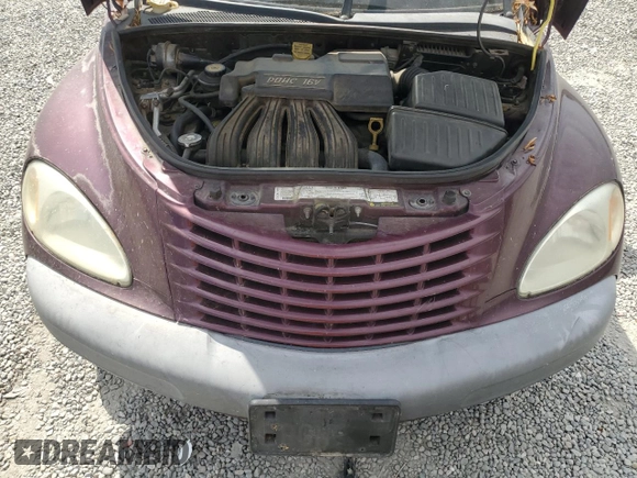 2002 Chrysler PT Cruiser with VIN 3C4FY48B22T283281, listed as a Copart auction lot 70606464 with 201,390 mi miles and Salvage Title. Bid and sale history available at carsss.com. Image 11.