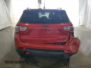 2025 Jeep Compass Trailhawk z VIN 3C4NJDDN8ST532442, wystawiony jako Copart lot #61386085 z przebiegiem 11 207 mil mil oraz Czysty tytuł • Clean title. Historia ofert i sprzedaży dostępna na DreamBid. Obrazek 6.
