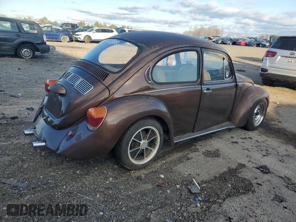 1974 Volkswagen Beetle с VIN 1342739124, выставлен на аукционе Copart как лот 87284364 с пробегом 2 584 миль миль и Чистый • Clean title. История ставок и продаж доступна на DreamBid. Изображение 3.