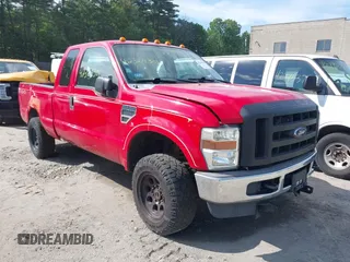 2008 Ford F-250 XL with VIN 1FTSX21538EE56602, listed as a IAAI auction lot 42364301 with 104,546 mi miles and . Bid and sale history available at DreamBid. Image 1.