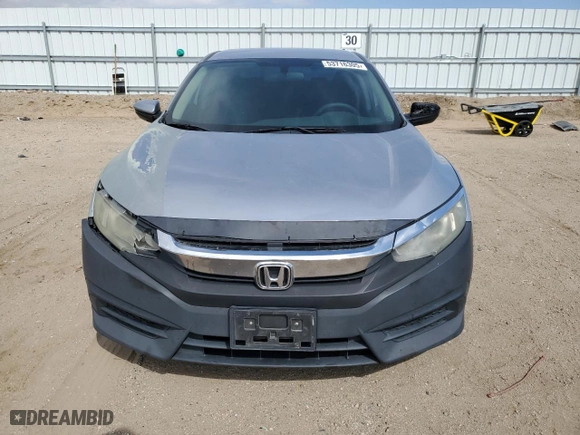 2016 Honda Civic Sedan LX with VIN 19XFC2F57GE202545, listed as a Copart auction lot 53716305 with 206,424 mi miles and Salvage Title. Bid and sale history available at carsss.com. Image 5.