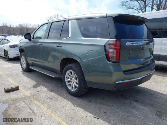 2024 Chevrolet Tahoe LT with VIN 1GNSKNKD9RR243371, listed as a IAAI auction lot 41842041 with 29,170 mi miles. Bid and sale history available at carsss.com. Image 3.