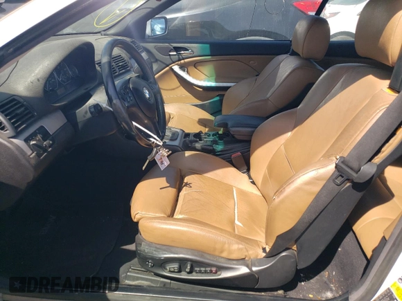 2006 BMW 3 Series 330Ci with VIN WBABW53426PZ41756, listed as a Copart auction lot 50221475 with 129,340 mi miles and Salvage Title. Bid and sale history available at carsss.com. Image 7.