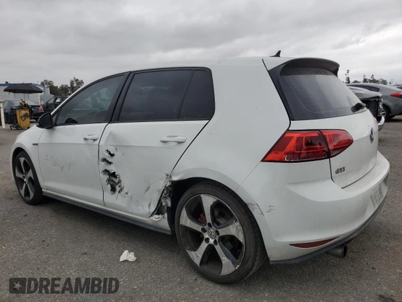 2017 Volkswagen GTI S с VIN 3VW4T7AU1HM041147, выставлен на аукционе Copart как лот 55467545 с пробегом 74 653 миль миль и Списание • Salvage title. История ставок и продаж доступна на DreamBid. Изображение 2.