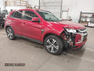 2021 Mitsubishi Outlander ES z VIN JA4ARUAU0MU003394, wystawiony jako IAAI lot #41806377 z przebiegiem 59 984 mil mil oraz . Historia ofert i sprzedaży dostępna na DreamBid. Obrazek 1.