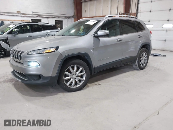 2018 Jeep Cherokee Limited with VIN 1C4PJMDX1JD607707, listed as a IAAI auction lot 42095889 with 123,913 mi miles and . Bid and sale history available at DreamBid. Image 2.