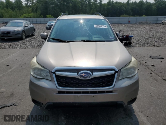 2014 Subaru Forester Premium with VIN JF2SJAEC6EH469764, listed as a Copart auction lot 60626585 with 157,525 mi miles and Non repairable. Bid and sale history available at DreamBid. Image 5.