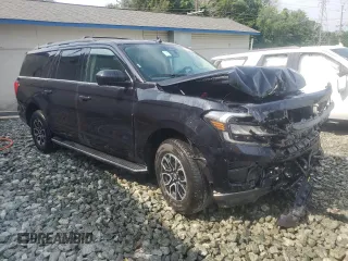 2023 Ford Expedition Max XLT with VIN 1FMJK1J87PEA51173, listed as a Copart auction lot 60800175 with 50,770 mi miles and Salvage title. Bid and sale history available at DreamBid. Image 4.