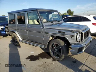 2018 Mercedes-Benz G-Class AMG G 63 with VIN WDCYC7DHXJX288809, listed as a Copart auction lot 77800674 with 0 mi miles and Salvage Title. Bid and sale history available at carsss.com. Image 4.
