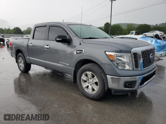 2017 Nissan Titan SV z VIN 1N6AA1EJ1HN572201, wystawiony jako Copart lot #54066705 z przebiegiem Nie podano mil oraz Czysty tytuł • Clean title. Historia ofert i sprzedaży dostępna na DreamBid. Obrazek 4.