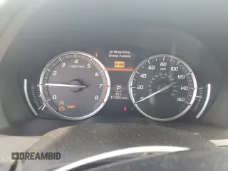 2016 Acura MDX Advance z VIN 5FRYD4H9XGB051324, wystawiony jako Copart lot #57106505 z przebiegiem 111 202 mil mil oraz Szkoda całkowita • Salvage title. Historia ofert i sprzedaży dostępna na DreamBid. Obrazek 9.