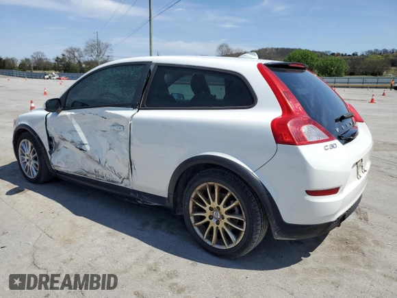 2011 Volvo C30 with VIN YV1672MK7B2213221, listed as a Copart auction lot 51539605 with 118,923 mi miles and Clean Title. Bid and sale history available at carsss.com. Image 2.