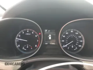 2018 Hyundai Santa Fe 2.4L with VIN 5NMZT3LB9JH088836, listed as a Copart auction lot 60206855 with 111,208 mi miles and Salvage title. Bid and sale history available at DreamBid. Image 9.