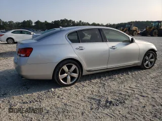 2007 Lexus GS 350 with VIN JTHBE96S870018293, listed as a Copart auction lot 70405674 with 163,924 mi miles and Salvage Title. Bid and sale history available at carsss.com. Image 3.