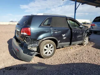 2013 Kia Sorento LX with VIN 5XYKT3A68DG328559, listed as a Copart auction lot 55668435 with 153,536 mi miles and Clean Title. Bid and sale history available at DreamBid. Image 3.