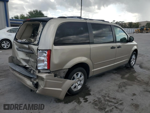 2008 Chrysler Town & Country LX with VIN 2A8HR44H28R766600, listed as a Copart auction lot 52558705 with 173,701 mi miles and Salvage Title. Bid and sale history available at carsss.com. Image 3.