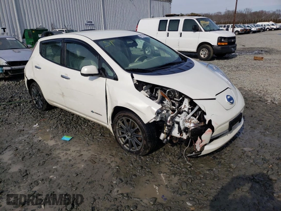 2017 Nissan LEAF SL with VIN 1N4BZ0CP5HC307235, listed as a Copart auction lot 42744383 with 73,913 mi miles. Bid and sale history available at carsss.com. Image 4.