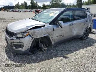 2021 Jeep Compass Altitude with VIN 3C4NJDBB3MT586386, listed as a Copart auction lot 58869495 with Not provided miles and Salvage title. Bid and sale history available at DreamBid. Image 1.