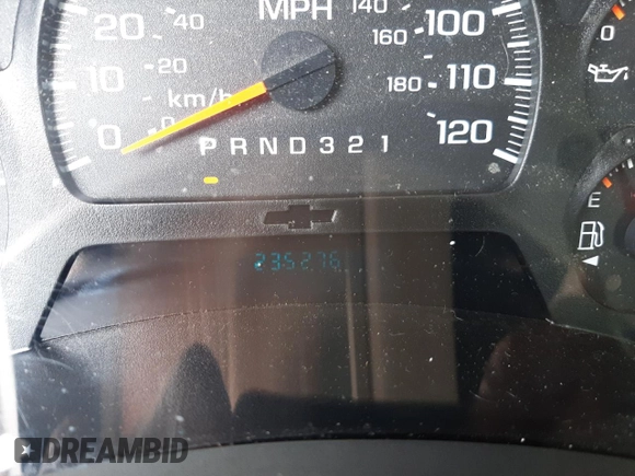2006 Chevrolet TrailBlazer LS with VIN 1GNDT13S962203744, listed as a Copart auction lot 40953483 with 235,276 mi miles and Salvage Title. Bid and sale history available at DreamBid. Image 8.