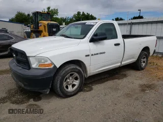 2012 Ram 1500 Tradesman with VIN 3C6JD7DT3CG152500, listed as a Copart auction lot 56755775 with 171,022 mi miles and Clean title. Bid and sale history available at DreamBid. Image 1.