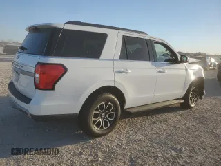 2024 Ford Expedition XLT with VIN 1FMJU1H8XREA23175, listed as a Copart auction lot 48719905 with 46,333 mi miles and Salvage Title. Bid and sale history available at carsss.com. Image 3.