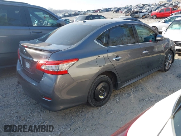 2015 Nissan Sentra SV with VIN 3N1AB7AP0FY226480, listed as a IAAI auction lot 41678845 with 137,833 mi miles and . Bid and sale history available at DreamBid. Image 4.