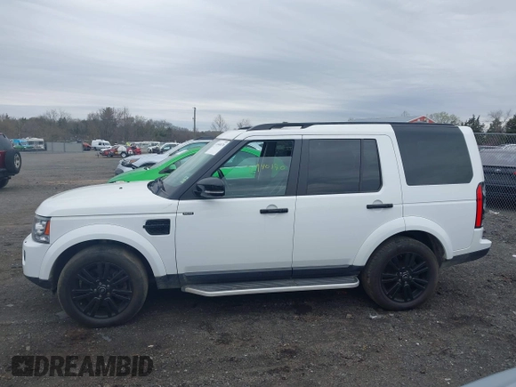 2016 Land Rover LR4 HSE Lux with VIN SALAK2V61GA793233, listed as a IAAI auction lot 41940170 with 150,635 mi miles and . Bid and sale history available at DreamBid. Image 14.