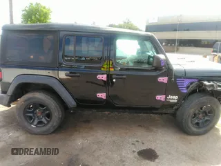 2018 Jeep Wrangler Unlimited Sport S с VIN 1C4HJXDG5JW159062, выставлен на аукционе IAAI как лот 42229427 с пробегом 51 046 миль миль и . История ставок и продаж доступна на DreamBid. Изображение 14.