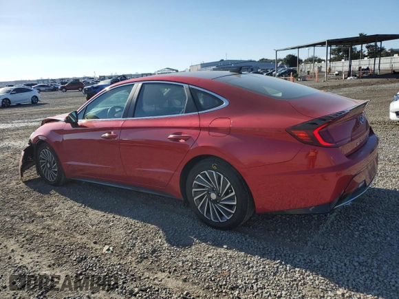 2020 Hyundai Sonata Hybrid Limited with VIN KMHL54JJ9LA015605, listed as a Copart auction lot 46945155 with 35,116 mi miles and Salvage Title. Bid and sale history available at carsss.com. Image 2.