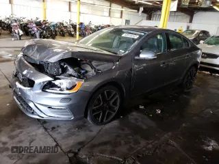 2017 Volvo S60 Dynamic with VIN YV140MTL0H2433505, listed as a Copart auction lot 68918202 with 65,891 mi miles. Bid and sale history available at carsss.com. Image 1.