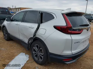 2020 Honda CR-V EX with VIN 2HKRW1H50LH405472, listed as a IAAI auction lot 41502184 with 53,102 mi miles. Bid and sale history available at carsss.com. Image 3.