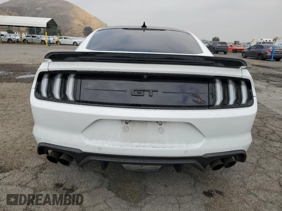 2021 Ford Mustang GT z VIN 1FA6P8CF7M5154451, wystawiony jako Copart lot #59484465 z przebiegiem 26 817 mil mil oraz Szkoda całkowita • Salvage title. Historia ofert i sprzedaży dostępna na DreamBid. Obrazek 6.