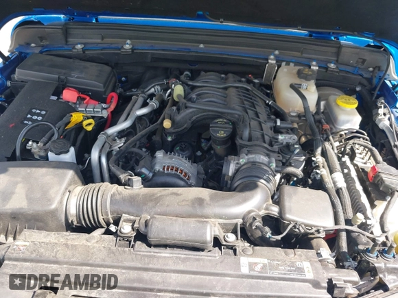 2022 Jeep Wrangler Unlimited Sport with VIN 1C4HJXDG3NW117155, listed as a IAAI auction lot 40240879 with 36,323 mi miles and . Bid and sale history available at DreamBid. Image 10.