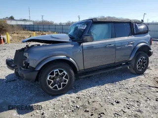 2022 Ford Bronco z VIN 1FMDE5BH7NLA74438, wystawiony jako Copart lot #42649185 z przebiegiem Nie podano mil oraz Szkoda całkowita • Salvage title. Historia ofert i sprzedaży dostępna na DreamBid. Obrazek 1.