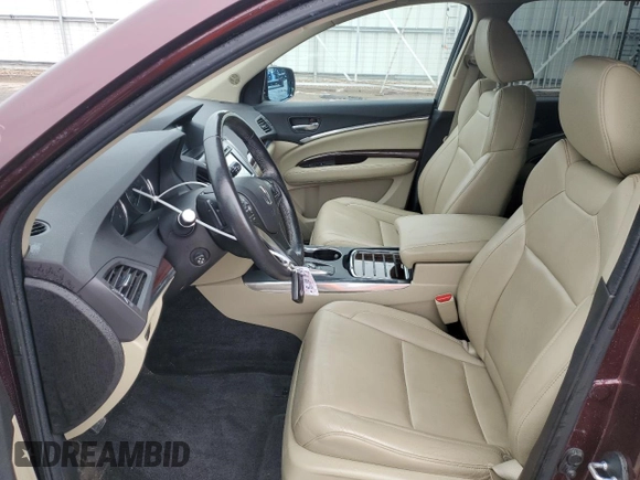 2016 Acura MDX Technology z VIN 5FRYD4H40GB007126, wystawiony jako Copart lot #59344235 z przebiegiem 94 086 mil mil oraz Szkoda całkowita • Salvage title. Historia ofert i sprzedaży dostępna na DreamBid. Obrazek 7.