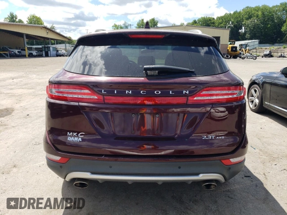 2017 Lincoln MKC Select with VIN 5LMTJ2DH3HUL63332, listed as a Copart auction lot 66552294 with 53,228 mi miles and Salvage title. Bid and sale history available at DreamBid. Image 6.