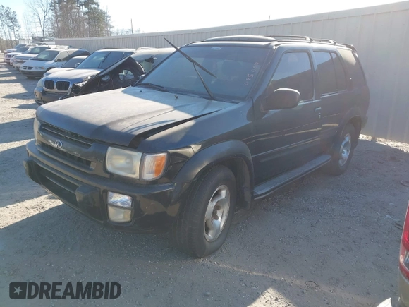 2000 Infiniti QX4 z VIN JNRAR07YXYW085007, wystawiony jako IAAI lot #41671667 z przebiegiem 309 951 mil mil oraz . Historia ofert i sprzedaży dostępna na DreamBid. Obrazek 2.