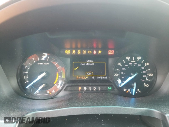 2017 Ford Explorer XLT с VIN 1FM5K8D84HGD64855, выставлен на аукционе Copart как лот 53595895 с пробегом 107 316 миль миль и Списание • Salvage title. История ставок и продаж доступна на DreamBid. Изображение 9.