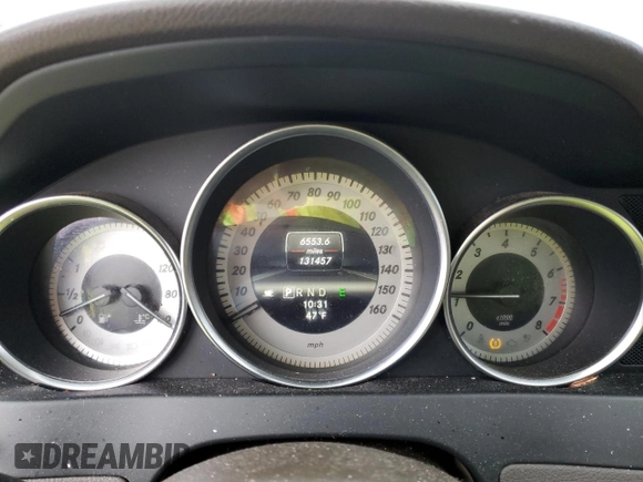 2013 Mercedes-Benz C 250 Sport with VIN WDDGF4HB6DR272568, listed as a Copart auction lot 80658394 with 131,457 mi miles and Salvage Title. Bid and sale history available at DreamBid. Image 9.