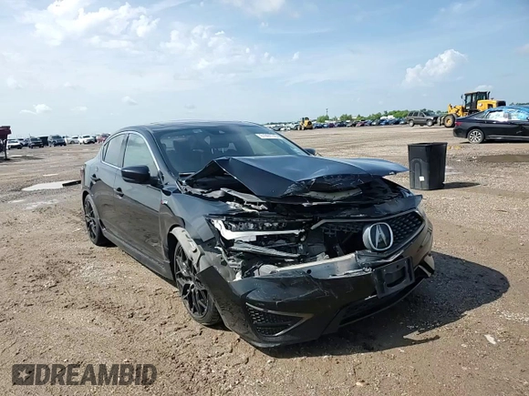 2019 Acura ILX Premium with VIN 19UDE2F87KA007666, listed as a Copart auction lot 61097745 with 208,813 mi miles and Salvage title. Bid and sale history available at DreamBid. Image 13.