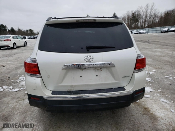 2012 Toyota Highlander with VIN 5TDBK3EH4CS171810, listed as a Copart auction lot 54577065 with 171,502 mi miles and Non Repairable. Bid and sale history available at carsss.com. Image 6.