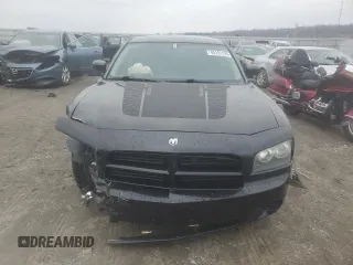 2009 Dodge Charger Police with VIN 2B3LA43VX9H571515, listed as a Copart auction lot 45191195 with 181,620 mi miles and Salvage Title. Bid and sale history available at carsss.com. Image 5.