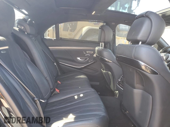2018 Mercedes-Benz S 63 AMG with VIN WDDUG8JB0JA361449, listed as a Copart auction lot 50088175 with 41,420 mi miles and Salvage Title. Bid and sale history available at DreamBid. Image 10.