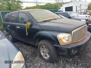 2005 Dodge Durango SLT with VIN 1D4HB48N25F554992, listed as a IAAI auction lot 42328733 with Not provided miles and . Bid and sale history available at DreamBid. Image 1.